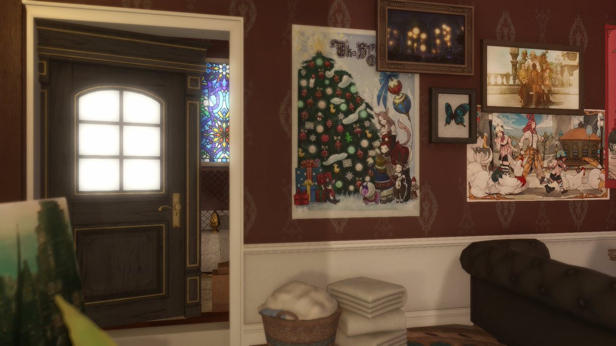 [s]
The Collector's House 🦋🎒📜

I renovate my house for my twin WOL
with separate bedroom! 🥰
[1/2]

#FFXIVHousing #FF14Housing #HousingEden #FF14ハウジング