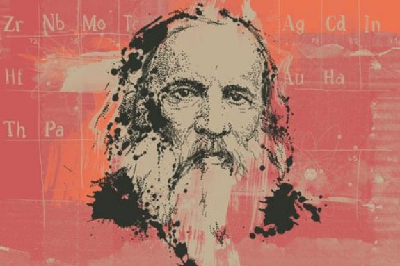 Born Today in 1834, Dmitri Mendeleev, chemist and inventor, was the creator of the periodic table of the elements, which also predicted the properties of eight elements yet to be discovered