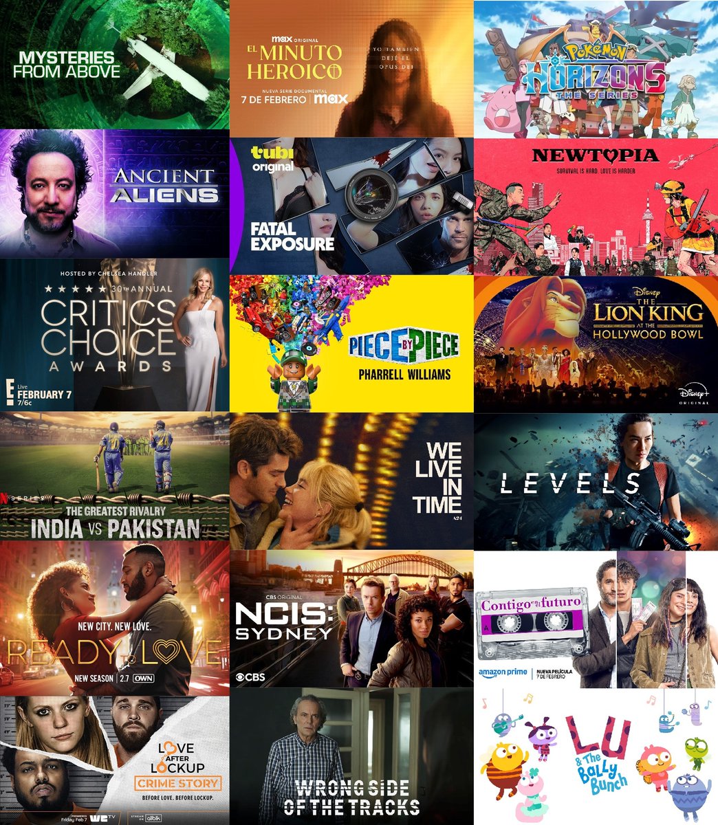 NoReruns's tweet photo. On TV Tonight: https://t.co/nPtkXiTQ21 #NCISSydney #WeLiveInTime #PieceByPiece #FatalExposure #Levels #TheLionKingAtTheHollywoodBowl #Newtopia #TheGreatestRivalry #WrongSideOfTheTracks #PokemonHorizons #LuAndTheBallyBunch #AncientAliens https://t.co/h1allcMbmI
