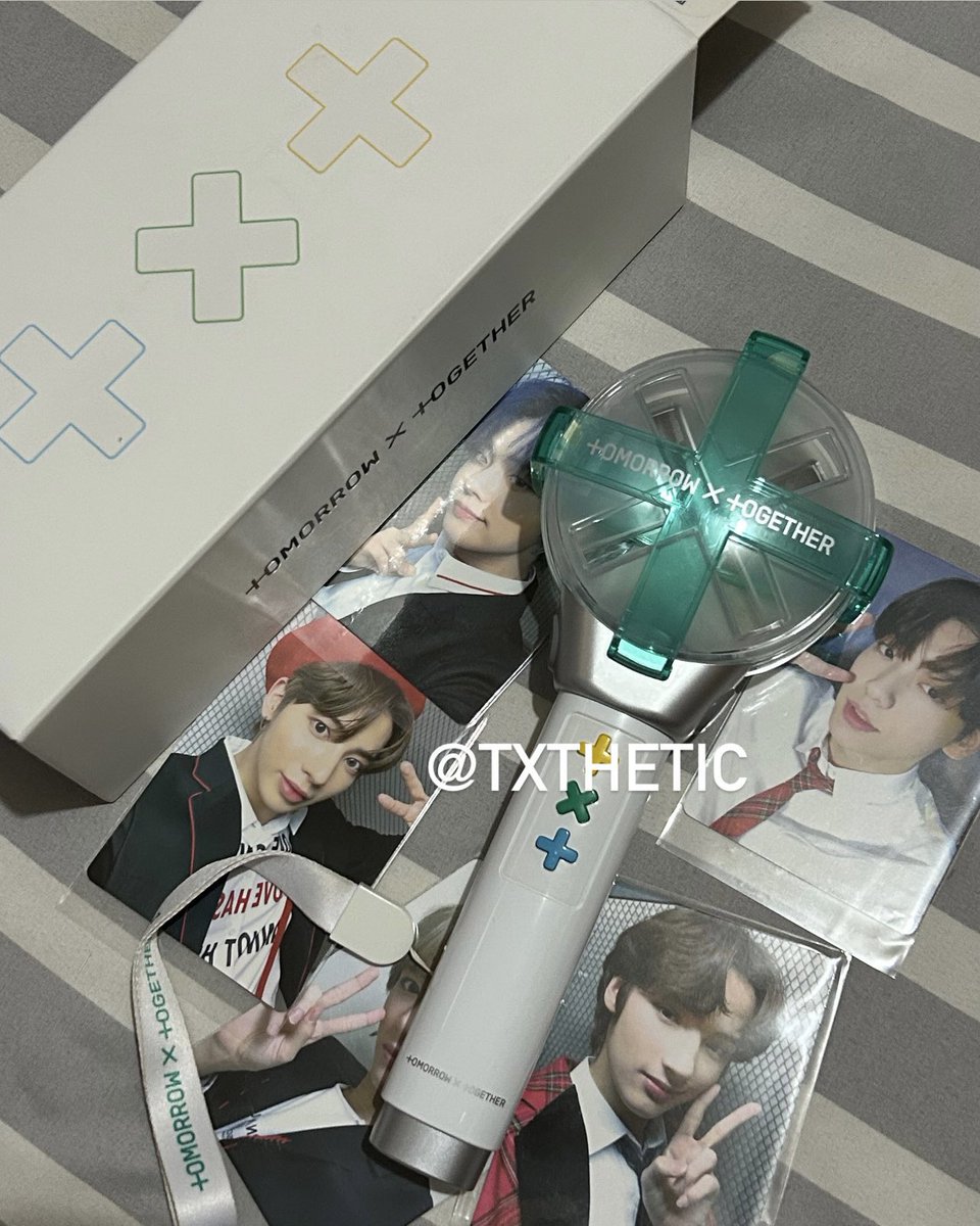 txthetic's tweet photo. wts lfb txt ph

moabong / txt lightstick unsealed
— 800 php
— complete inclusions
— negotiable
— mint condi; onl used once (act ls mnl)
— onhand, payo
— rfs: need funds

reply or dm to claim! https://t.co/VVQPDPN3qu
