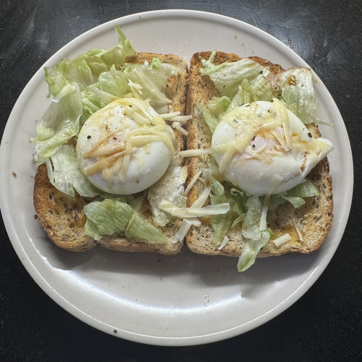 runsandstrums's tweet image. Just to prove that I can "sometimes" dish up a presentable meal, even if it is just for me #WPB