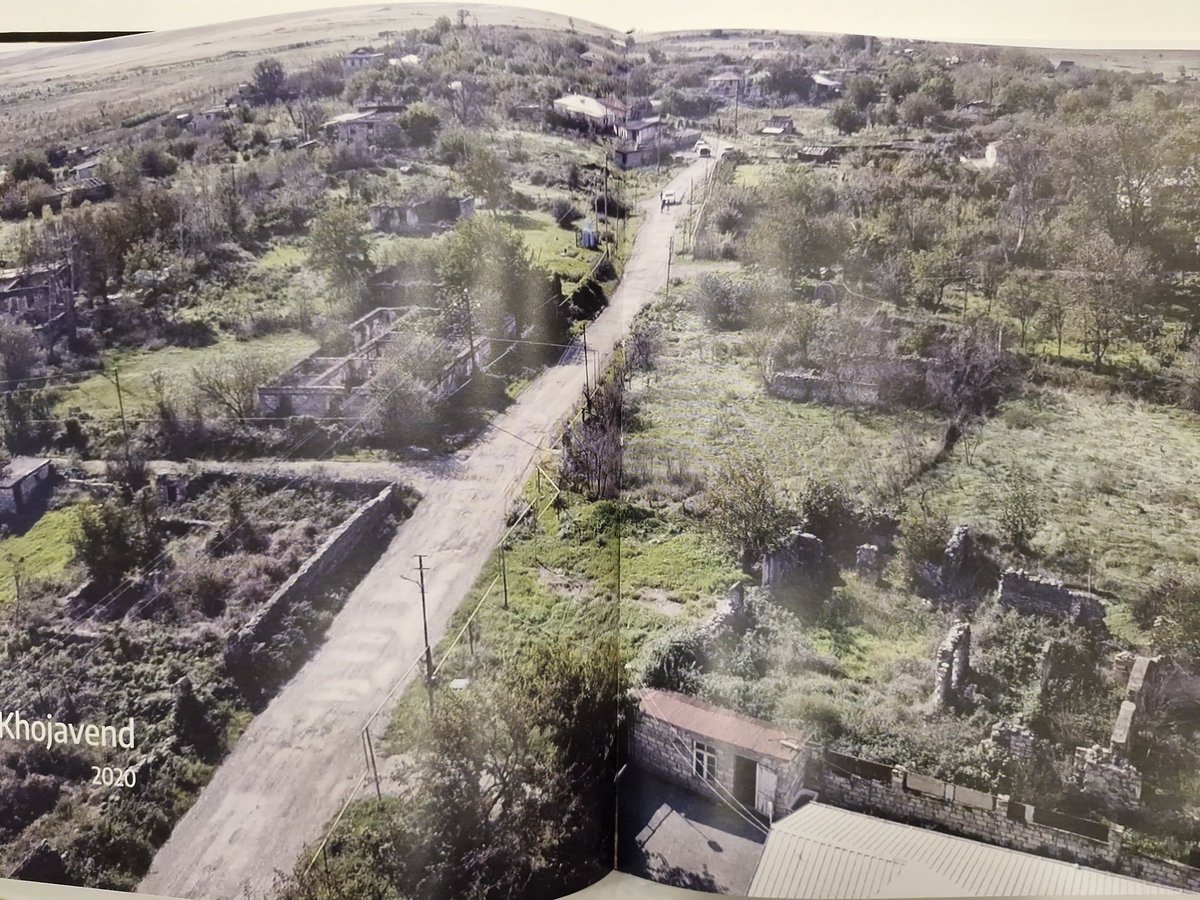 shafiyev_farid's tweet photo. Probably many have seen photos of destroyed cities in Karabakh. There is a new book published by Reza Deghati.
Some photos from this book - reminder that the ongoing trial of Karabakh Armenian leaders is not about some abstract crime. https://t.co/SJ2x5qmdmz