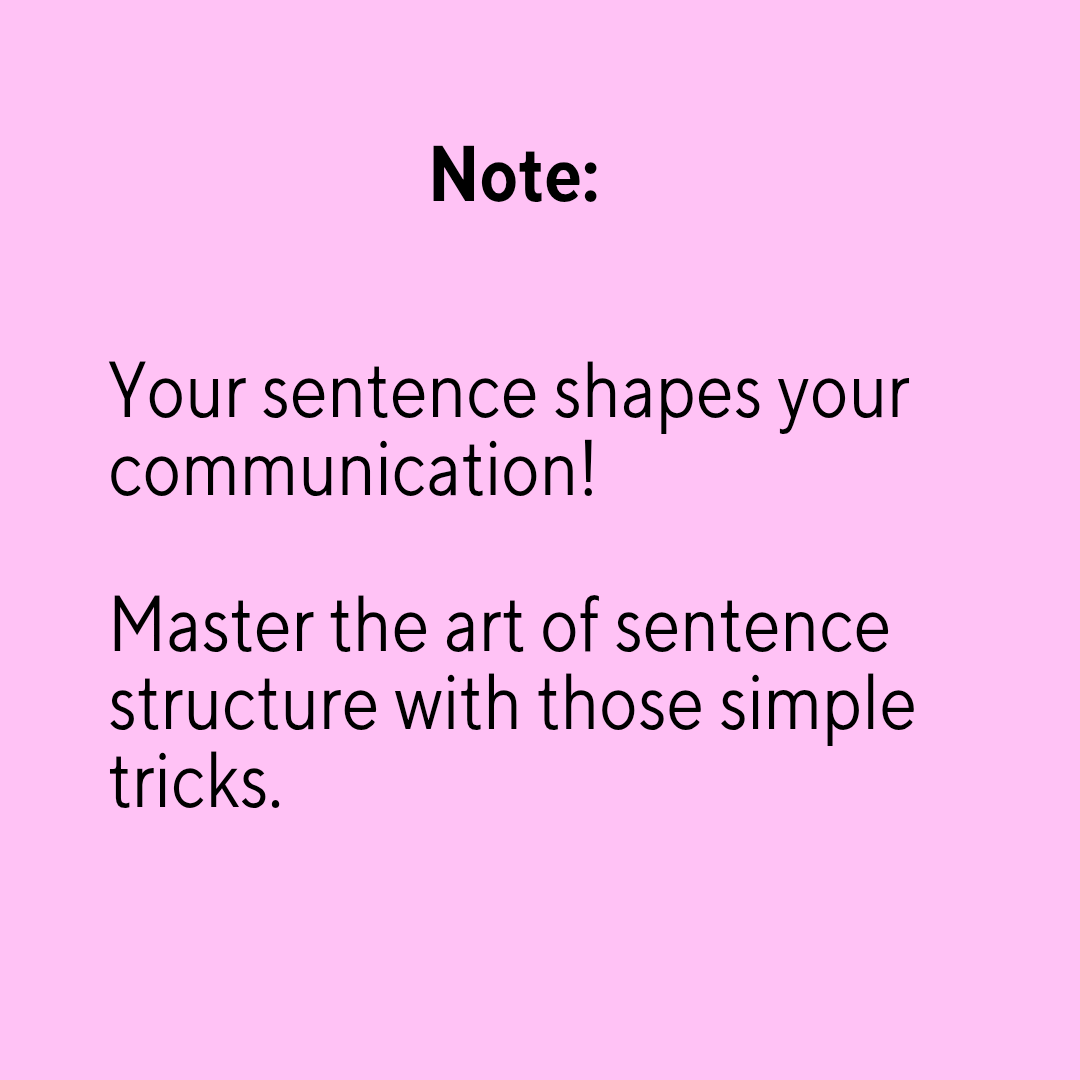 Krystal_nal's tweet image. Your sentence shapes your communication! Master the art of sentence structure with these simple tricks! 
Scroll to learn the four types of sentences. 

.

.
#englishlearning #masterwordscraftworlds #sentencestructure #grammartips #deprem #ChampionsTrophy2025
