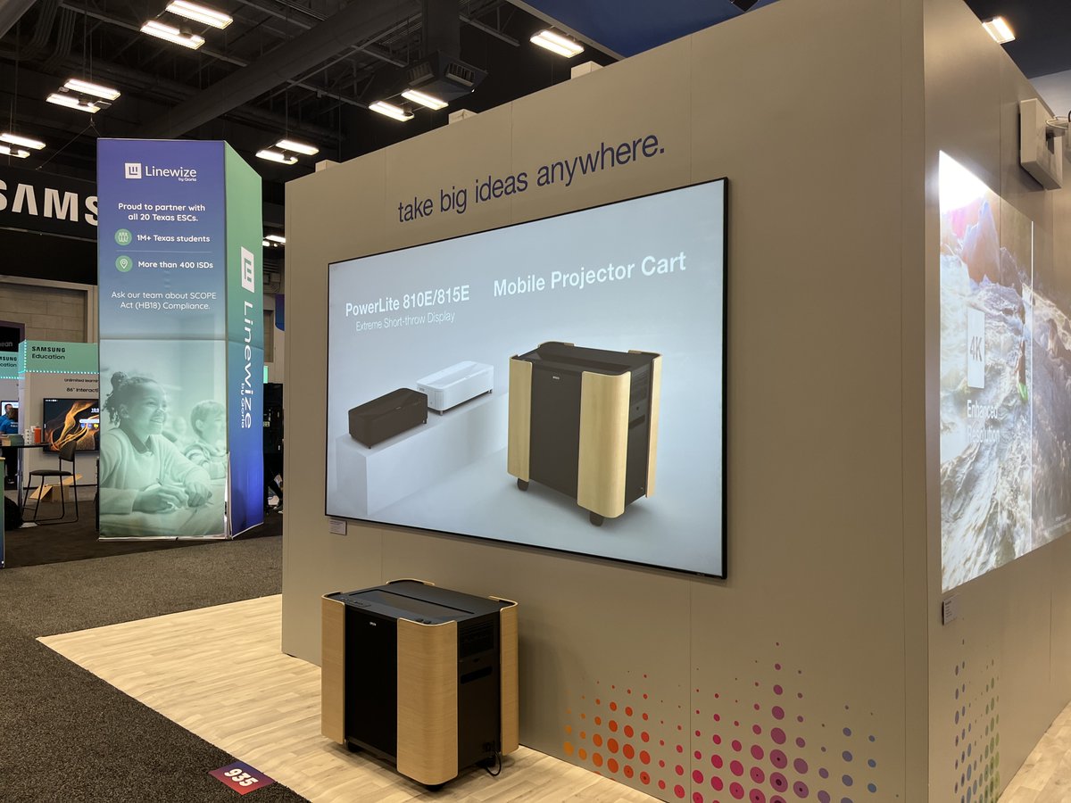 EpsonAmerica's tweet image. Thanks to all that stopped by the TCEA Conference this week in Austin, TX! It was a great show sharing how we can help advance learning through use of technology with the Texas Computer Education Association. #Education #ClassroomTech