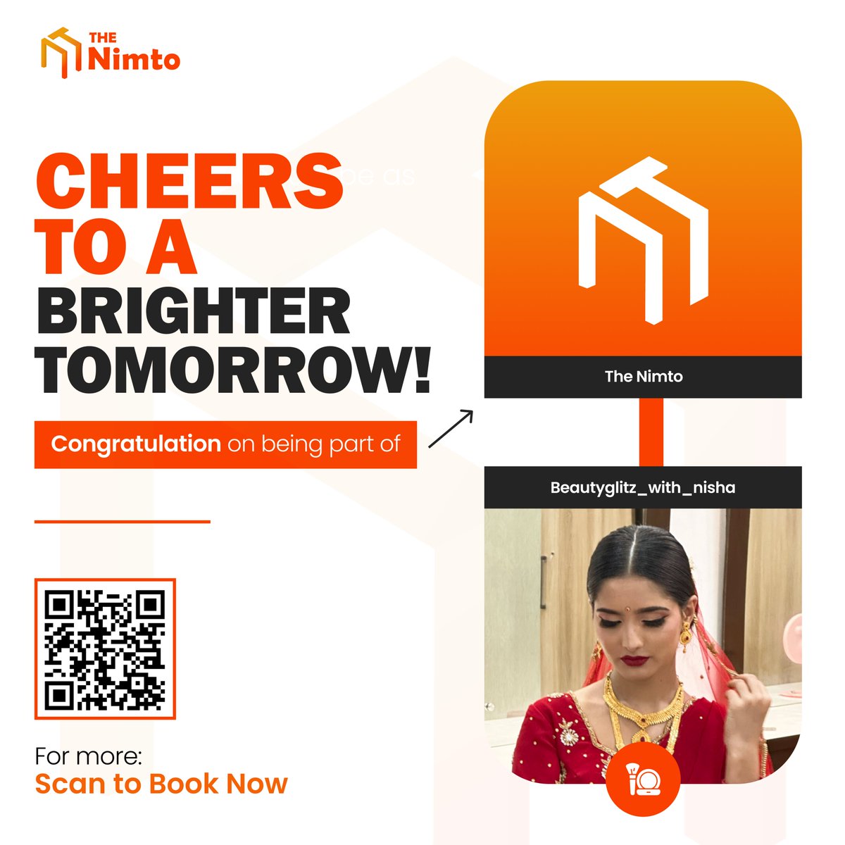 TheNimto's tweet photo. Thank you for connecting with The Nimto!
We’re beyond excited to welcome beautyglitz_with_nisha to our growing family of event experts
Join The Nimto today!

Book now: https://t.co/qCtEpDVOSu
.
.
.
.
#TheNimto #EventPlanning #makeupartist https://t.co/cGHA2TmFWu
