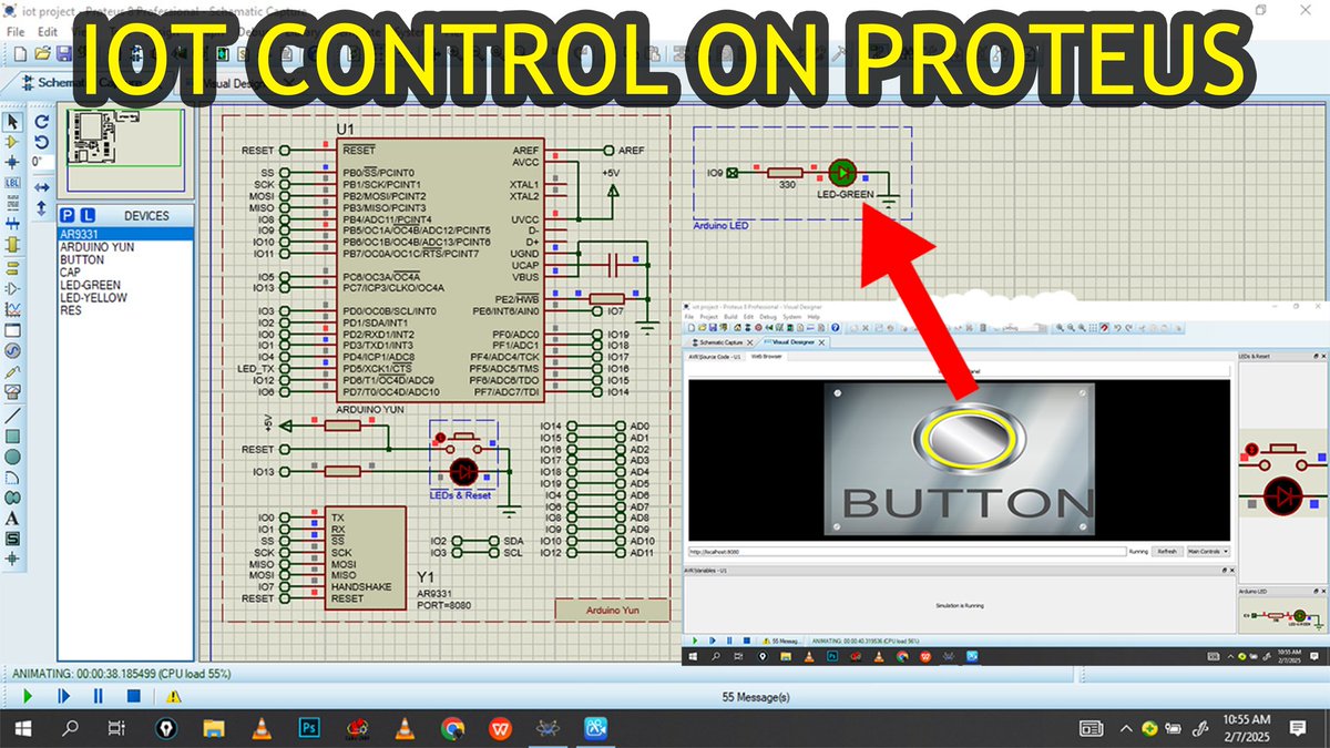 Smartkembo1's tweet photo. how to make IOT control projects on proteus professional

Watch full video here 👉 https://t.co/8yGLlDo3Kz

Join here for code, proteus file and circuit diagram
TELEGRAM channel  https://t.co/MlImCEgQq1

For more about electronics projects subscribe now our channel https://t.co/3blCQ0PlYo