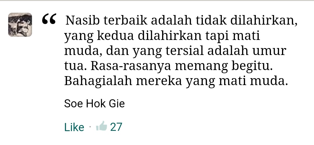 mirielss's tweet photo. soe hok gie was right https://t.co/n9PtqRKlis