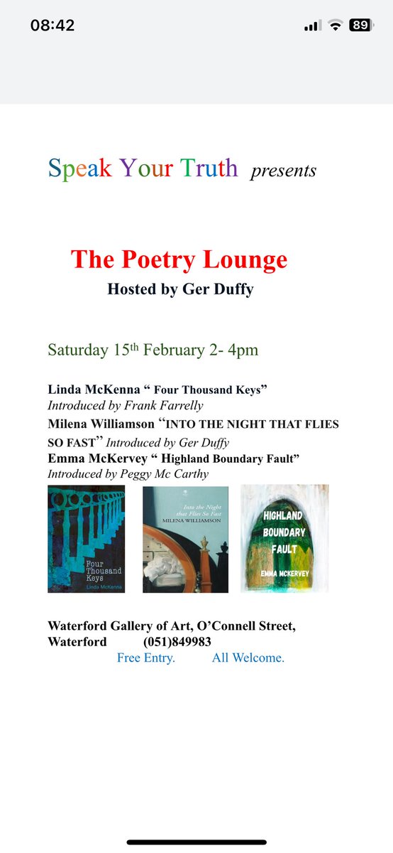 This promises to be a great afternoon, looking forward to it very much.