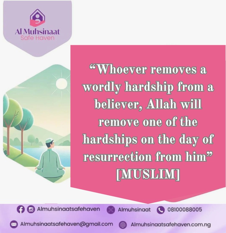 Almuhsinaat's tweet photo. May this blessed day inspire us to be a source of comfort and support for those in need.  Want to make a difference this Jummah? ✨  Visit our website to learn more about us:[https://t.co/qS1lB2o6P3] #Jumuah #Charity #Kindness https://t.co/0gOvd3dzoc