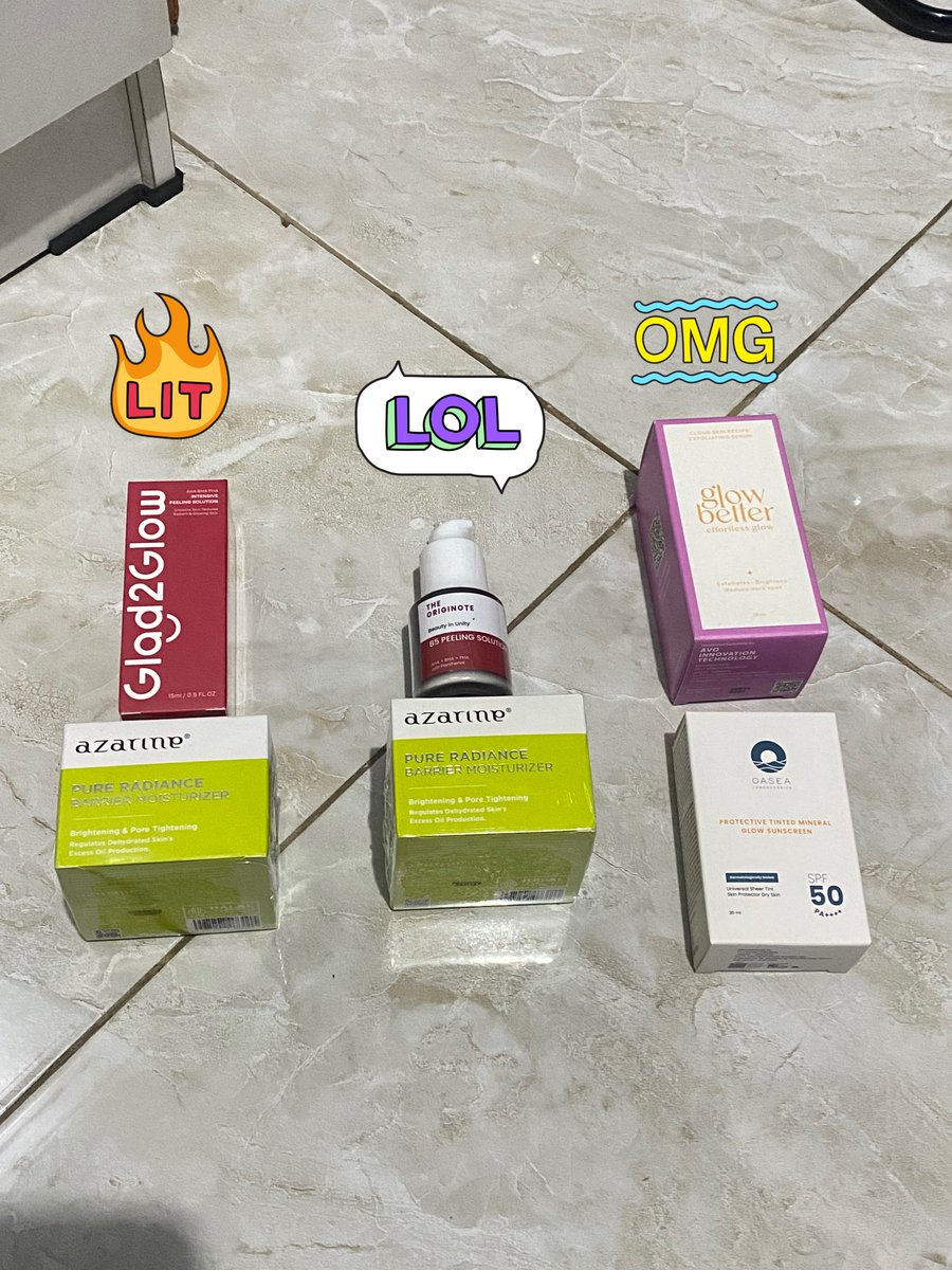 niacanemide's tweet photo. ‼️ GIVEAWAY SKINCARE ‼️

bagi-bagi skincare buat 3 orang pemenang
caranya:
- followers aku
- RT tweet ini
- bantu support thread yg aku drop yah🫶🏻
- Reply mau LIT, LOL atau OMG ya + domisili
- subs ongkir 15k

goodluck! #giveaway #giveawayskincare #zonauang #zonaBU https://t.co/VJ1YcHlVyx