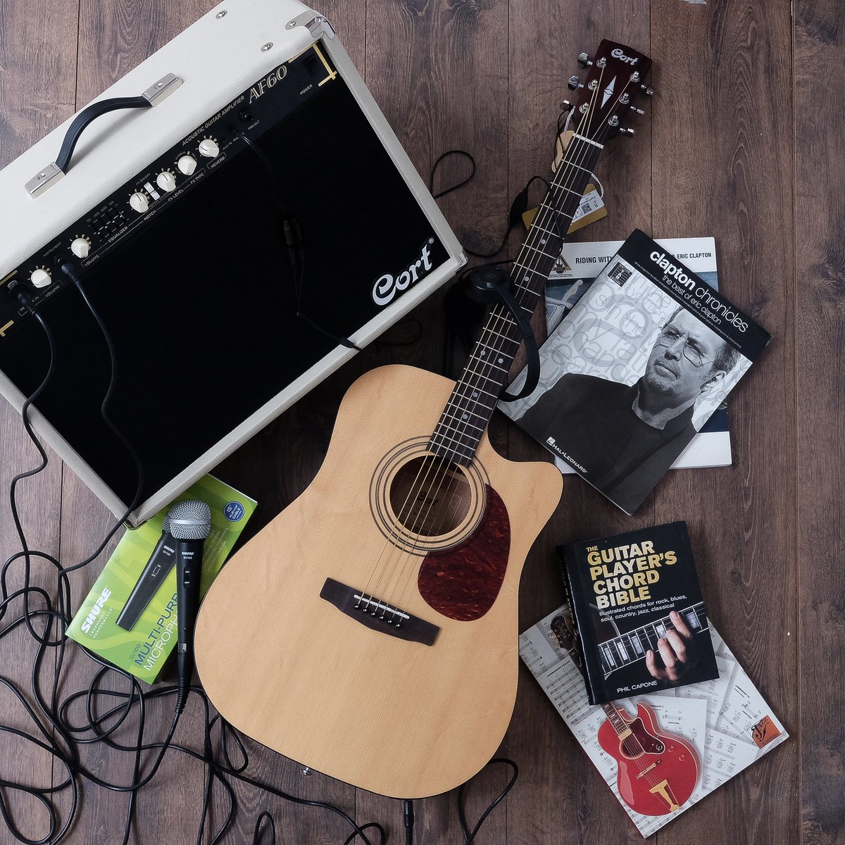 instagram.com/p/DFw-za5TDAz/
○. Amplifier Gitar Akustik Elektrik CORT AF60

○. CORT Earth 60 CE Open Pore Natural