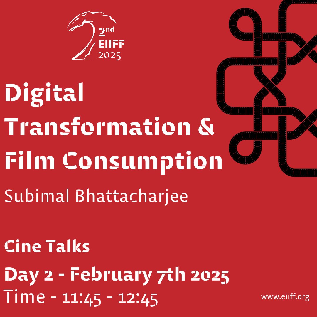 EIIFF_Manipur's tweet photo. Exclusive access on Feb 7, 2025 with your Delegate Pass at #EIFF2025!

Masterclasses
Panel Discussions
Cine Talks
Special Screenings

Beyond just movies—don't miss out! 

#FilmFestival #CineTalks #ImphalFilmFestival https://t.co/TnguGQqBEZ