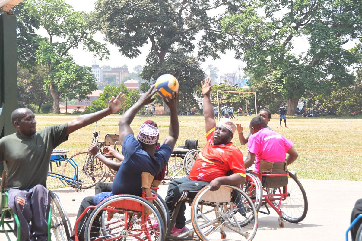 rugby_uganda's tweet photo. Rolling into Thursday! Every week from 9 a.m. to 1 p.m., our #WheelchairRugby team gathers at Makere University grounds for an intense training session. Check out the latest action shots and join us on this journey! #TeamSpirit #RugbyLife https://t.co/eevbpYxZOu