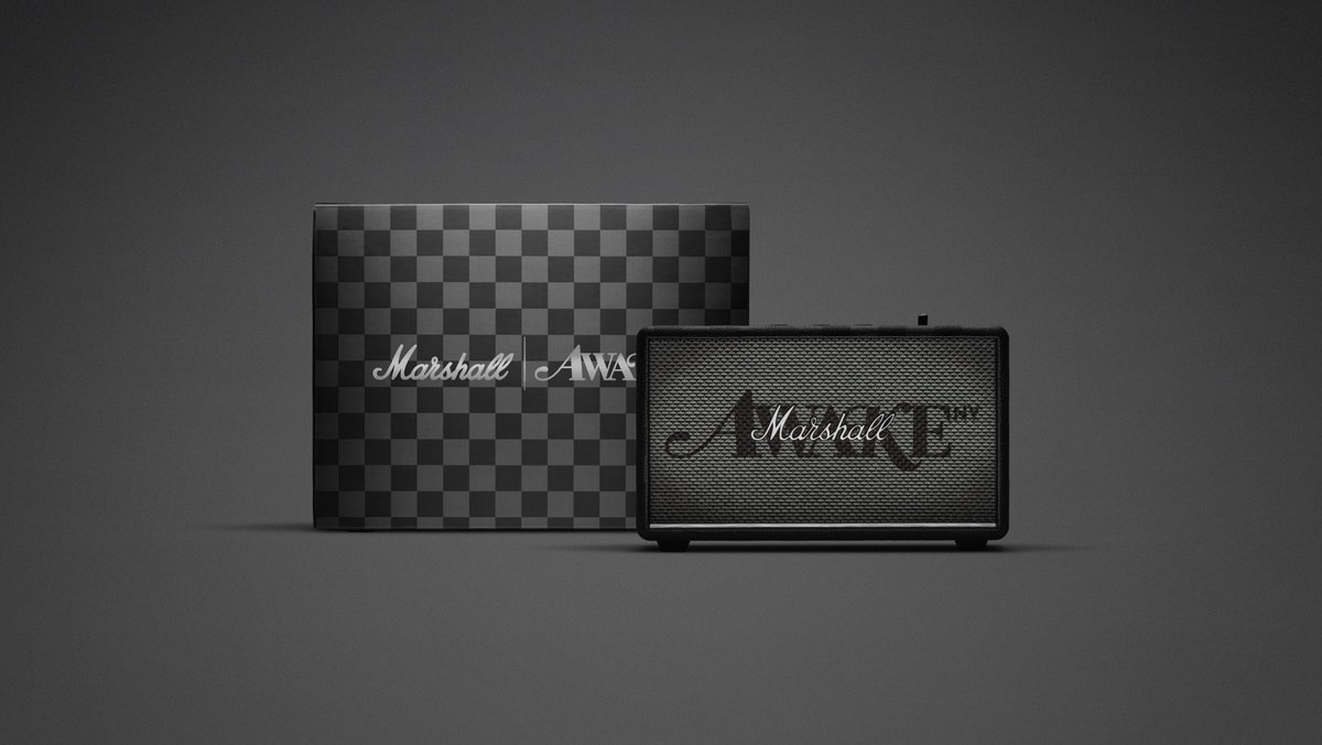 Awake NY × Marshall コラボスピーカー 