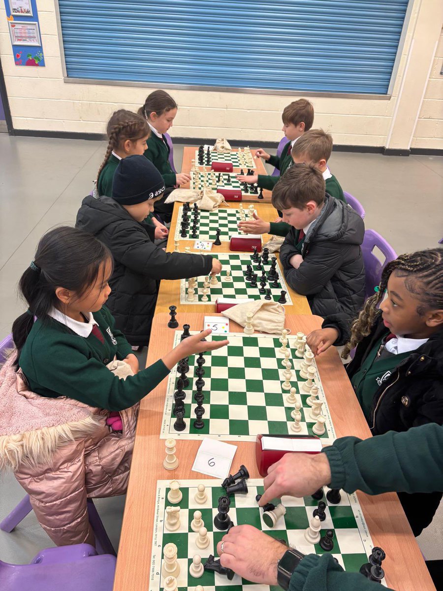 Chess in Schools Merseyside (@cscmerseyside) on Twitter photo The First Mersey League match took place last week between the hosts <a href="/WhitefieldPS/">Whitefield Primary</a> against <a href="/WellesbourneSch/">Wellesbourne Primary</a> <a href="/MonksdownSchool/">Monksdown Primary</a> and <a href="/StAmbroseSpeke/">St Ambrose Catholic Academy</a> We learnt the 5 outcomes of a game… Win, Lose, Draw, Learn and FUN 🤩😊❤️👍♟️<a href="/schoolschess/">Chess in Schools and Communities</a> <a href="/TelegraphChess/">Malcolm Pein</a> <a href="/robsteelemusic/">Rob Steele</a> The First Mersey League match took place last week between the hosts <a href="/WhitefieldPS/">Whitefield Primary</a> against <a href="/WellesbourneSch/">Wellesbourne Primary</a> <a href="/MonksdownSchool/">Monksdown Primary</a> and <a href="/StAmbroseSpeke/">St Ambrose Catholic Academy</a> We learnt the 5 outcomes of a game… Win, Lose, Draw, Learn and FUN 🤩😊❤️👍♟️<a href="/schoolschess/">Chess in Schools and Communities</a> <a href="/TelegraphChess/">Malcolm Pein</a> <a href="/robsteelemusic/">Rob Steele</a>