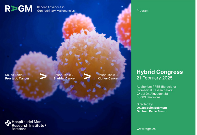 Hospital del Mar (@hospitaldelmar) on Twitter photo ✍️ Inscripcions obertes!
Recent Advances in Genitourinary Malignancies #RAGM2025
📅 21 de febrer
📌Auditori <a href="/the_prbb/">Biomedicina BCN</a>
Organitzat per @hmar_research i dirigit pel Dr. <a href="/OncoBellmunt/">joaquim bellmunt</a> i el Dr. <a href="/juanpablofusco1/">juan pablo fusco</a>
➕Informació 👉 imim.cat/agenda/902/ ✍️ Inscripcions obertes!
Recent Advances in Genitourinary Malignancies #RAGM2025
📅 21 de febrer
📌Auditori <a href="/the_prbb/">Biomedicina BCN</a>
Organitzat per @hmar_research i dirigit pel Dr. <a href="/OncoBellmunt/">joaquim bellmunt</a> i el Dr. <a href="/juanpablofusco1/">juan pablo fusco</a>
➕Informació 👉 imim.cat/agenda/902/