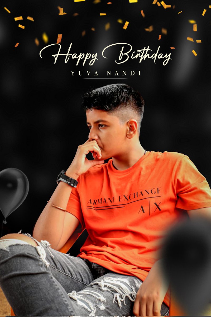 SampathNandi_TW's tweet photo. #HBDYuvaNandi 
Happy Birthday to our little star Yuva💫
Love n Light you champ🫶🏽 https://t.co/Qz8EFE3Gjs