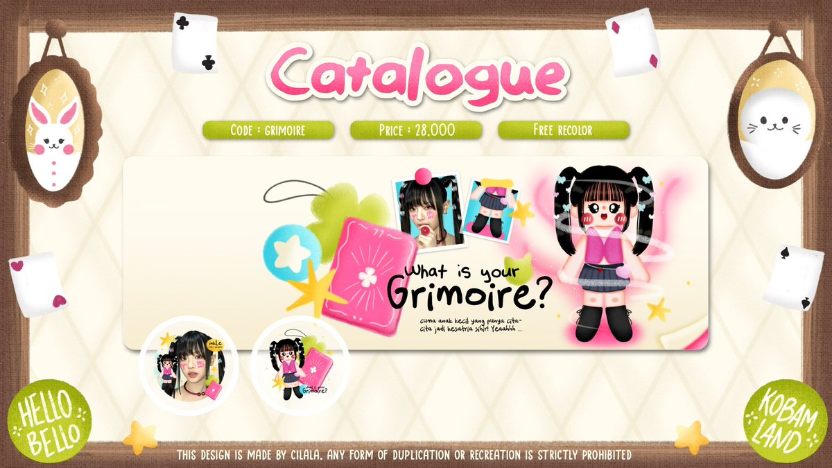 bycilala's tweet image. ˙ . ꒷ 🛼 . 𖦹˙— 𝘩𝘦𝘭𝘱 𝘳𝘦-𝘱𝘰𝘴𝘵? Thank you! ♡

Haloooo!! Cila bawa 4 bayi baru yang akan masuk ke katalog! Tolong dm Cila baik” kalo ada kemiripan dengan BA lain ya! 🥺 oh iya, harganya udah pas belum? 🥲☝🏻Terima kasih ~  .ᐟ.ᐟ

꒰ #zonauang #zonaba ꒱