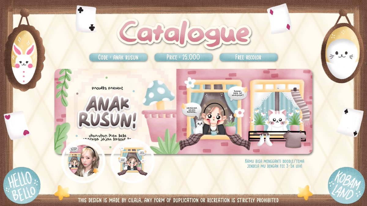 bycilala's tweet image. ˙ . ꒷ 🛼 . 𖦹˙— 𝘩𝘦𝘭𝘱 𝘳𝘦-𝘱𝘰𝘴𝘵? Thank you! ♡

Haloooo!! Cila bawa 4 bayi baru yang akan masuk ke katalog! Tolong dm Cila baik” kalo ada kemiripan dengan BA lain ya! 🥺 oh iya, harganya udah pas belum? 🥲☝🏻Terima kasih ~  .ᐟ.ᐟ

꒰ #zonauang #zonaba ꒱