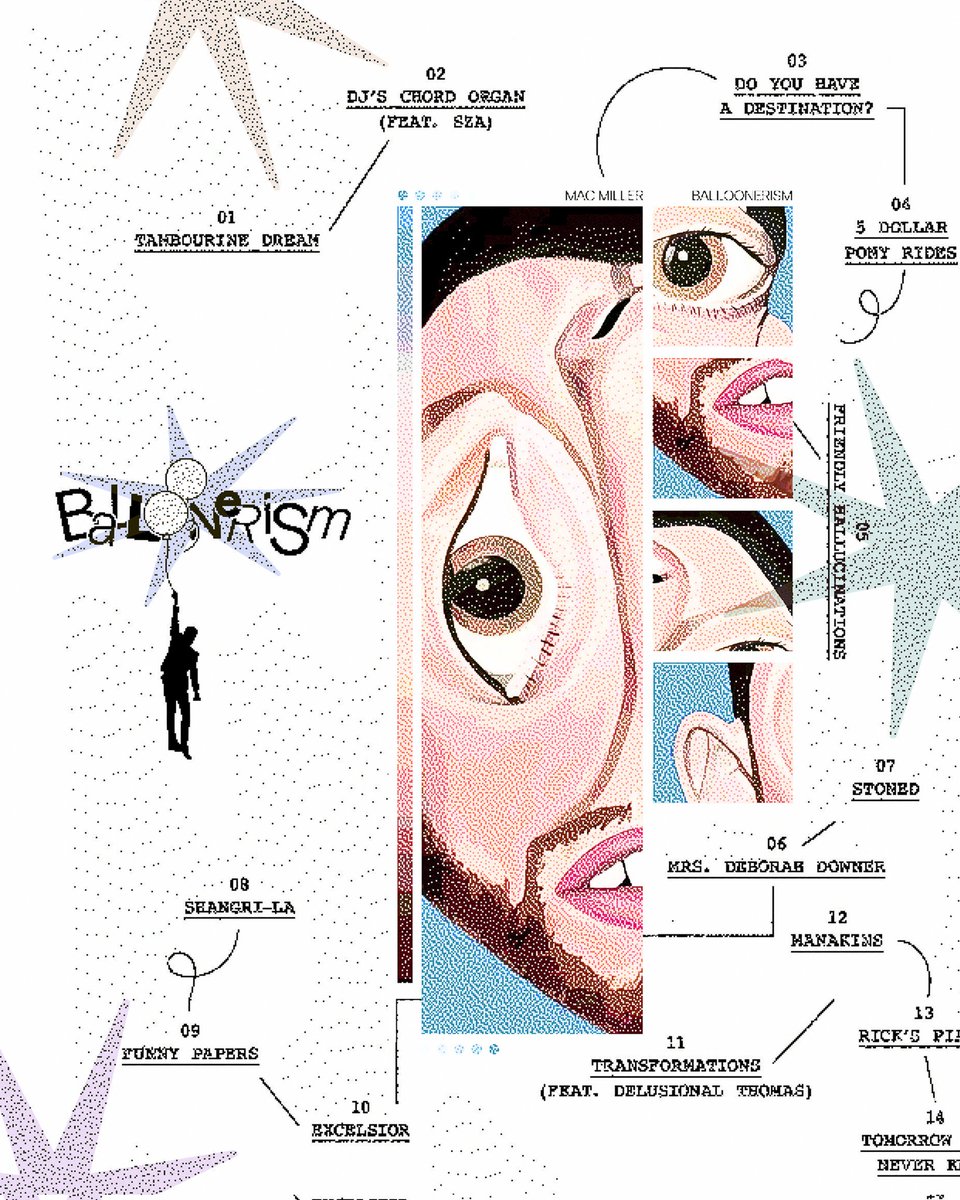 aaronfdesign's tweet photo. Balloonerism - Mac Miller 🎈 https://t.co/BQIkkrk5sj