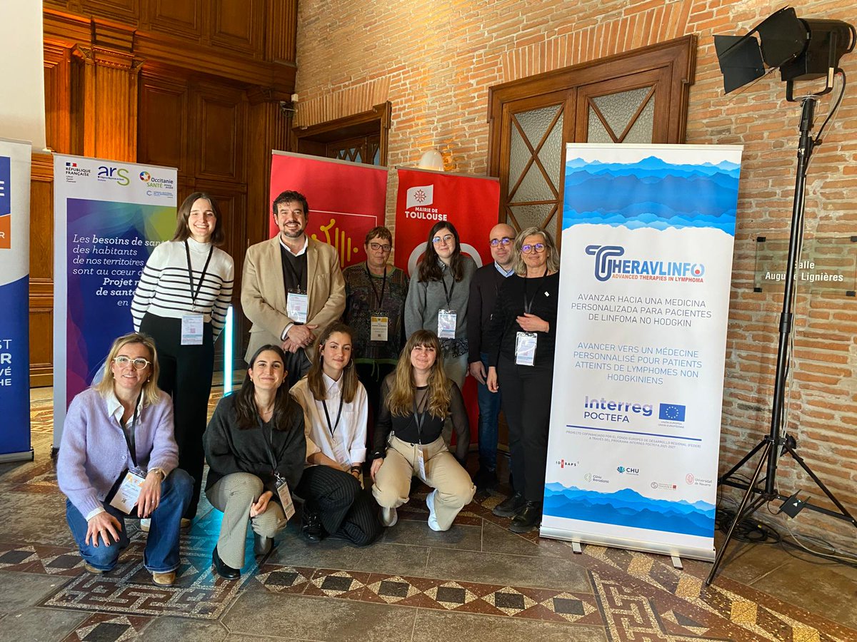 Theravlinfo's tweet photo. 🔬✨ Last day at #TOW2025 in Toulouse! The #THERAVLINFO team is sharing insights on immunotherapy and the tumor microenvironment in non-Hodgkin lymphoma.

👥 Great chance to connect! If you're here, let’s talk.

#Oncology #Lymphoma #Immunotherapy #CancerResearch https://t.co/p15LcRD5gT
