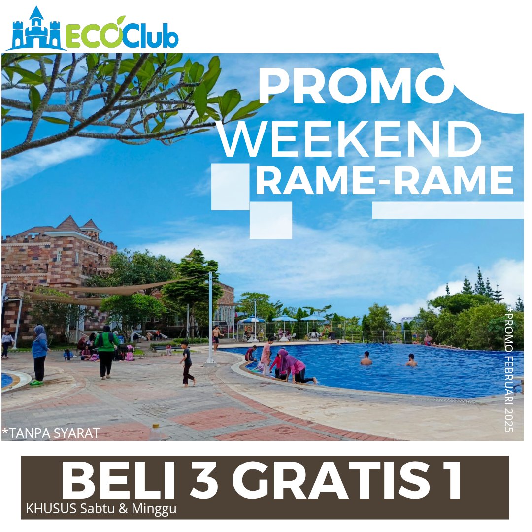 ecoclubCGCM's tweet photo. PROMO FEBRUARI 2025 @ecoclubCGCM
.
#promofebruari #promofebruari2025 #promo #promomahasiswa #promopelajar #mahasiswa #mahasiswi  #infomalang #malanghits #kolamrenangmalang  #ecoclubkolamrenang #kolamrenangecoclub #ecoclubcitragardencitymalang #ecoclubcitragardenmalang #ciputra https://t.co/07ESX0LZQq