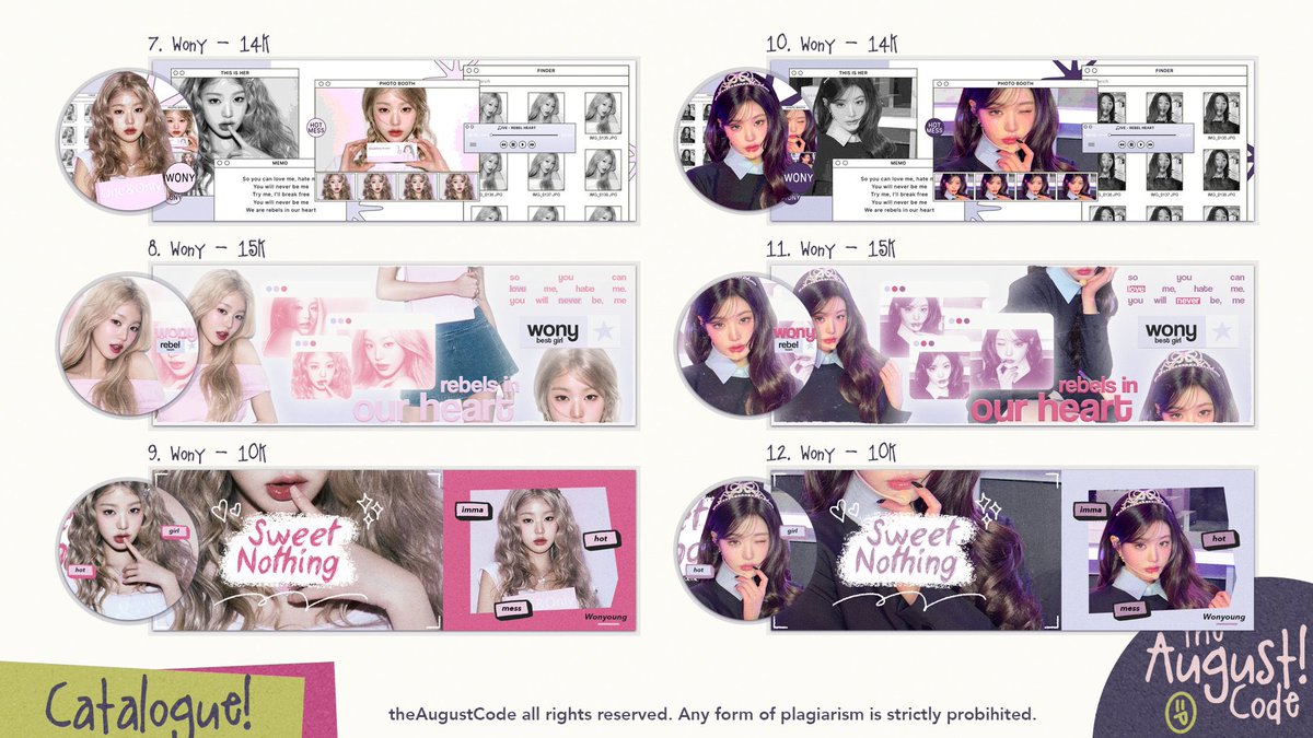 Any interactions are appreciated. Thx! 

Halooo teman timun! Bleue ada layout ready stock SPESIAL WONYOUNG nih. Bisa langsung diangkut sekarang juga by dm yaa. 🤩

💸 10k-15k
📝text replacement ✅

#zonauang #zonajajan