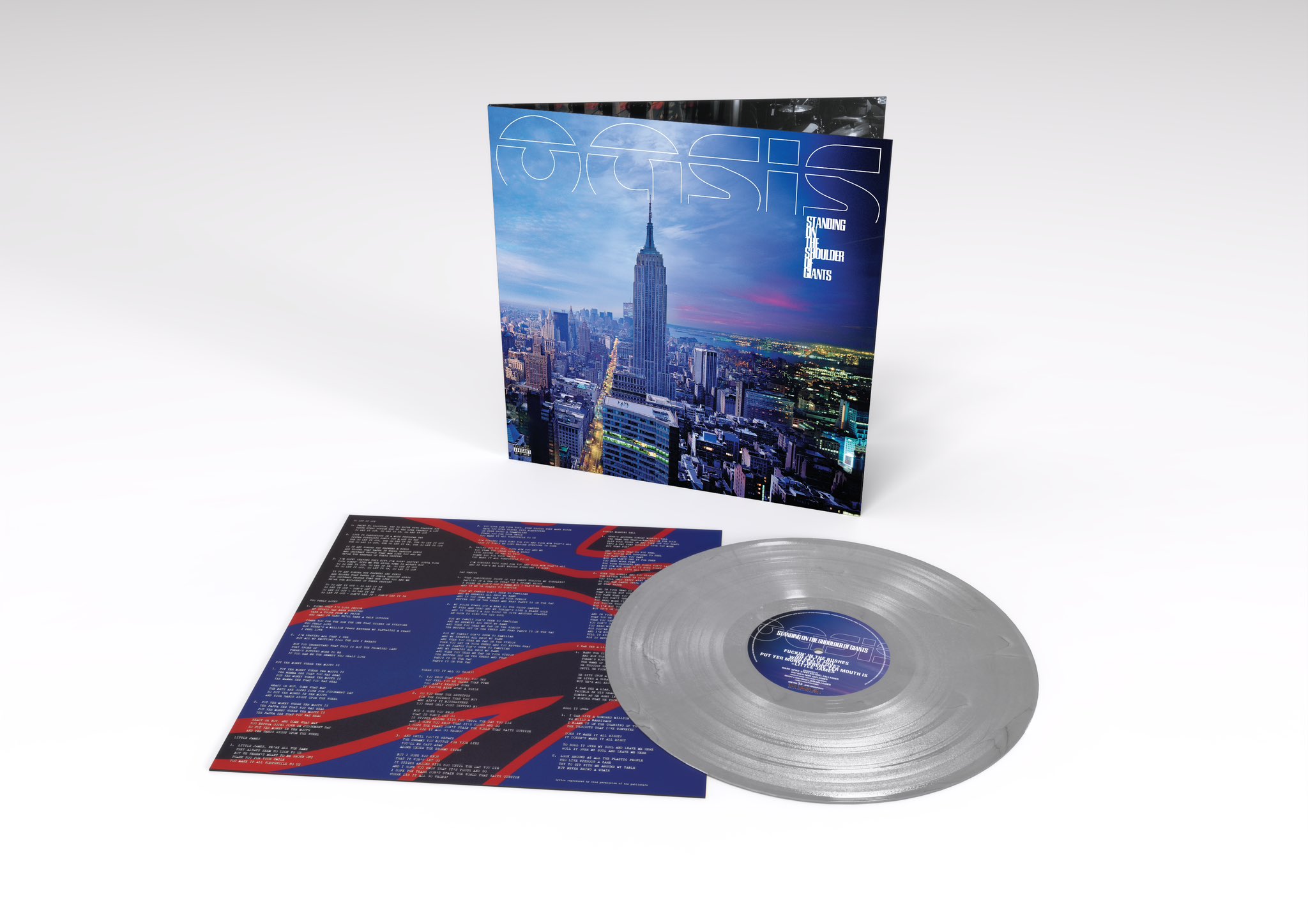 OasisStandingOnTheShoulderOfGiantsレコード新品 Oasis on X: