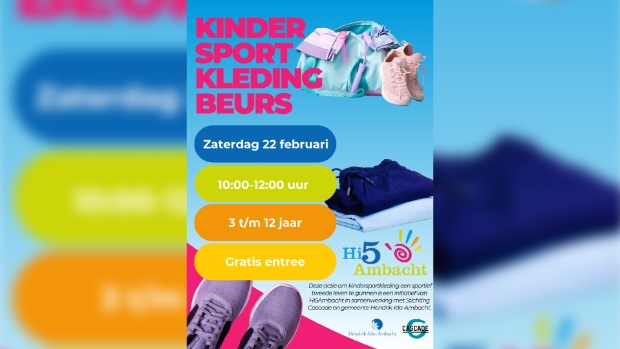 Sportief Hergebruik: Kindersportkledingbeurs voor Ambachtse kids -  weekbladdebrug.nl/l/26748