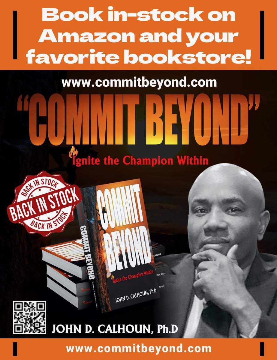 CEOofIMS's tweet photo. "Commit Beyond: Ignite the Champion" is a straightforward yet powerful guide to unlocking your full potential.

This guide blends inspiration with actionable strategies, offering a roadmap for those seeking real, meaningful success. It's time for you to win. https://t.co/kMEHEQcxl0