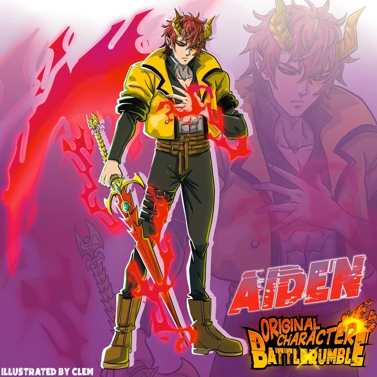 Oppayman08's tweet photo. Aiden joint the fight ! #originalcharacters #oc #MarvelRivals https://t.co/lN9i81Esmr