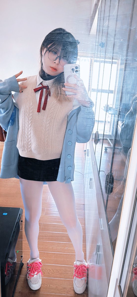 又雌爆了，手都没碰都射到虚脱 #男娘 #女装子 #反差