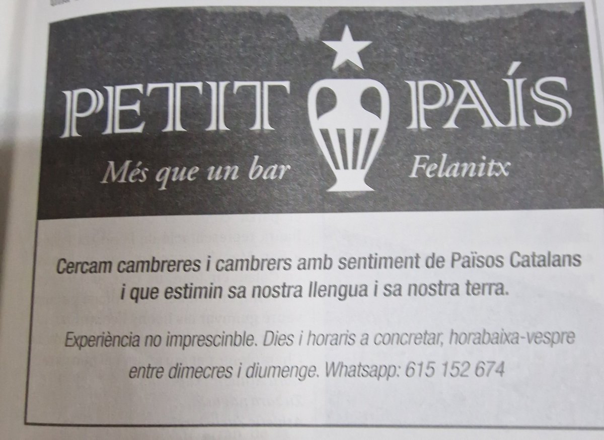 maye__9827's tweet photo. Visca Felanitx!
MECAGONCRISTO ✊️ https://t.co/XnBbgqVmv1