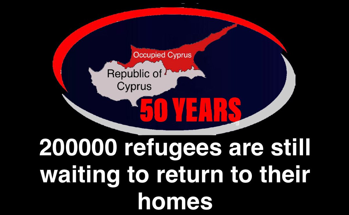 TheocharousH's tweet photo. DOUBLE STANDARDS HYPOCRISY🚨

When Trump suggested relocating Gazans until the area is cleared and rebuilt, he was heavily criticized but when half the Cypriot population was forced to relocate in 1974 after Turkey invaded, no action taken whatsoever.
🇹🇷continues to illegally occupy Cyprus but the international organizations don’t seem to be bothered.