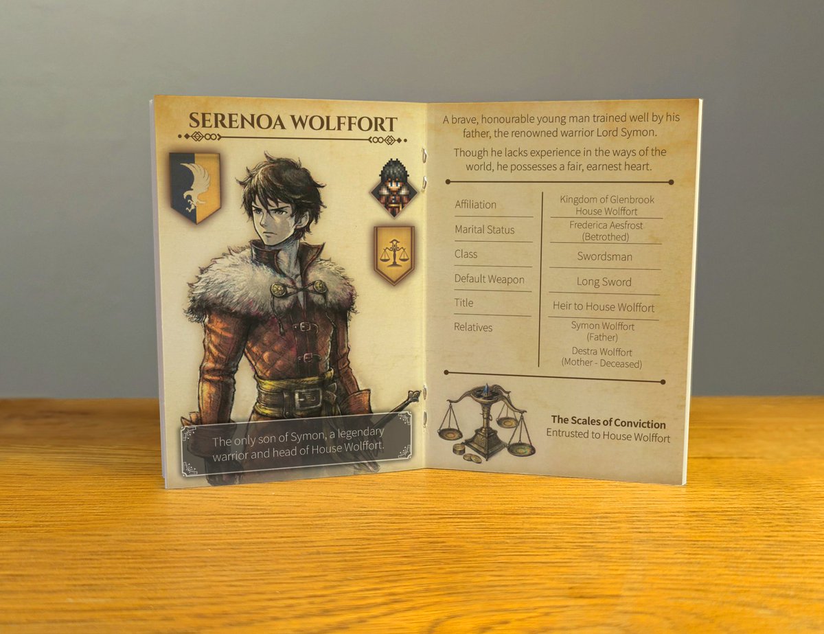 RowanFN's tweet photo. Morning everyone
Hope you're all well, I just wanted to say that Triangle Strategy is available now on Etsy, soon on the website.

Cover looks sick and I loved making it!

https://t.co/PVCtAfNrbU

#Nintendo #nintendoswitch #switchcorps #trianglestrategy #SquareEnix #mbpuk #manual https://t.co/pZu4tsN21a