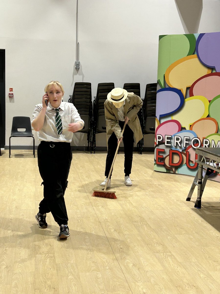Year 7 <a href="/hallmead/">Hall Mead School</a> are thoroughly enjoying the #Streetwise <a href="/theatrePiE/">PiE</a> production on road safety and awareness when out and about. Thanks to <a href="/LBofHavering/">Havering Council</a> for funding this 🚗🚴🚶‍♀️‍➡️🚶‍➡️🎭