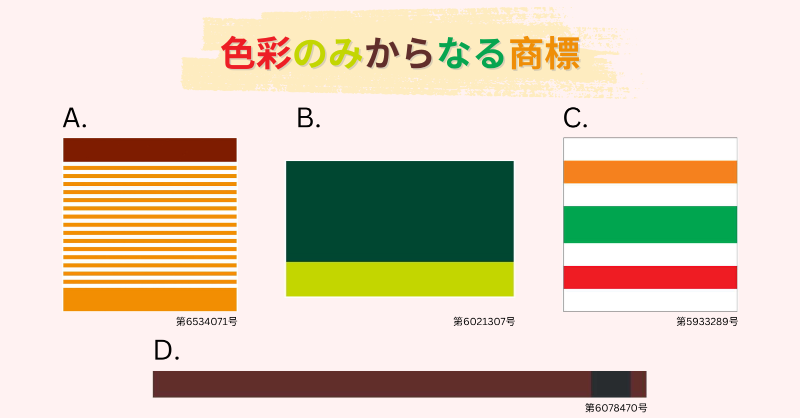WipoJapanOffice's tweet photo. 🎨「色彩のみ」で伝わるブランド力🎨

ロゴマークなどがなくても色彩だけで商品やブランドを思い出すこと、ありますよね？
実はそれ、「色彩のみ」からなる商標かもしれません✨
この４つの画像の色だけで、どのブランドか当てられますか？🧐 https://t.co/0y50GaeRYS