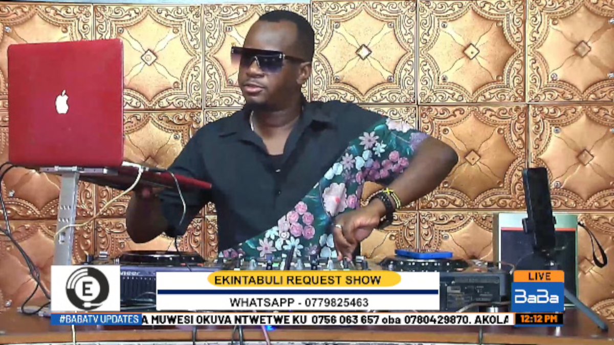 Baba TV Uganda (@babatvuganda) on Twitter photo It's your boy <a href="/wickywicky256/">Deejay Wicky WickyUg</a> in the mix, so sit back and enjoy the grooves.
#Ekintabuli It's your boy <a href="/wickywicky256/">Deejay Wicky WickyUg</a> in the mix, so sit back and enjoy the grooves.
#Ekintabuli