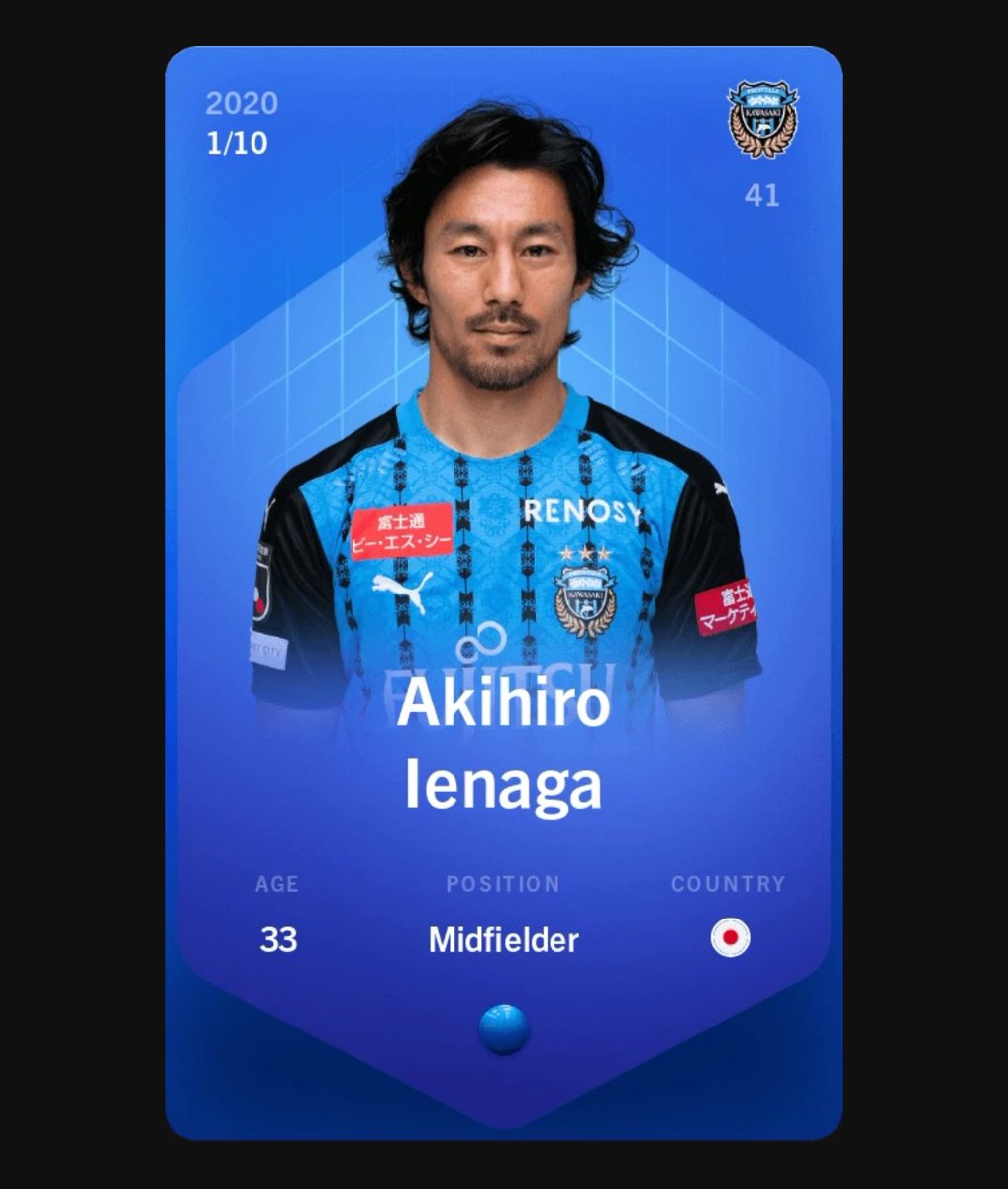 MangoJuice🥭 (@izmemango) on Twitter photo THE LEGEND *GIVEAWAY*! 🐐
Brothers, here we are with the last giveaway before next week return of one of the best league in the world, the <a href="/J_League/">Jリーグ(日本プロサッカーリーグ)</a>!
#1 SR card of the one & only, the Legendary Akihiro IENAGA from Kawasaki Frontale! 🐬
In order to have a chance to win, we THE LEGEND *GIVEAWAY*! 🐐
Brothers, here we are with the last giveaway before next week return of one of the best league in the world, the <a href="/J_League/">Jリーグ(日本プロサッカーリーグ)</a>!
#1 SR card of the one & only, the Legendary Akihiro IENAGA from Kawasaki Frontale! 🐬
In order to have a chance to win, we