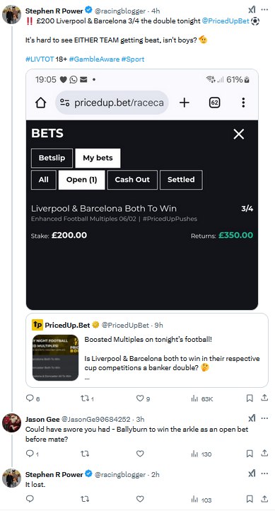 Settling bets as a loser while the horse is still entered? Or forgetting the bet placed before Christmas on the dummy account for the screenshots?

You decide 😃