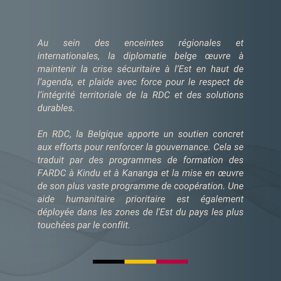 Belgique en RDCongo tweet media