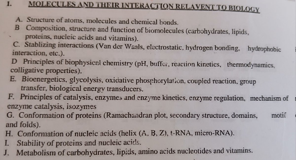 Biochemistry and its topics 😵‍💫😭