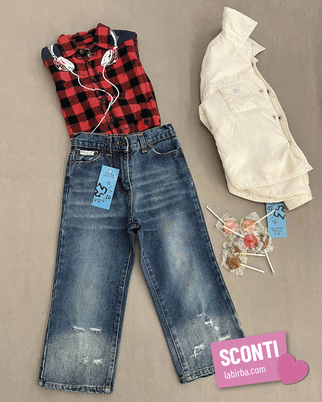 Outfit ¾ anni tutto #scontato
50%Jeans D&amp;G
Camicia Desigual
Giacca Aspesi
La Birba #Bergamo
Info disponibilità labirba.com
#preloved #usatoselezionato #saldi #2hand