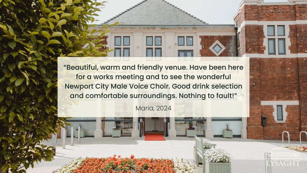 Whether you're visiting Lysaght for a business meeting or an event, you'll be greeted with the same wonderful service from our team. Thank you to Maria for leaving this review!

To find out more about hiring a space at Lysaght, visit our website: bit.ly/lysaght-hire