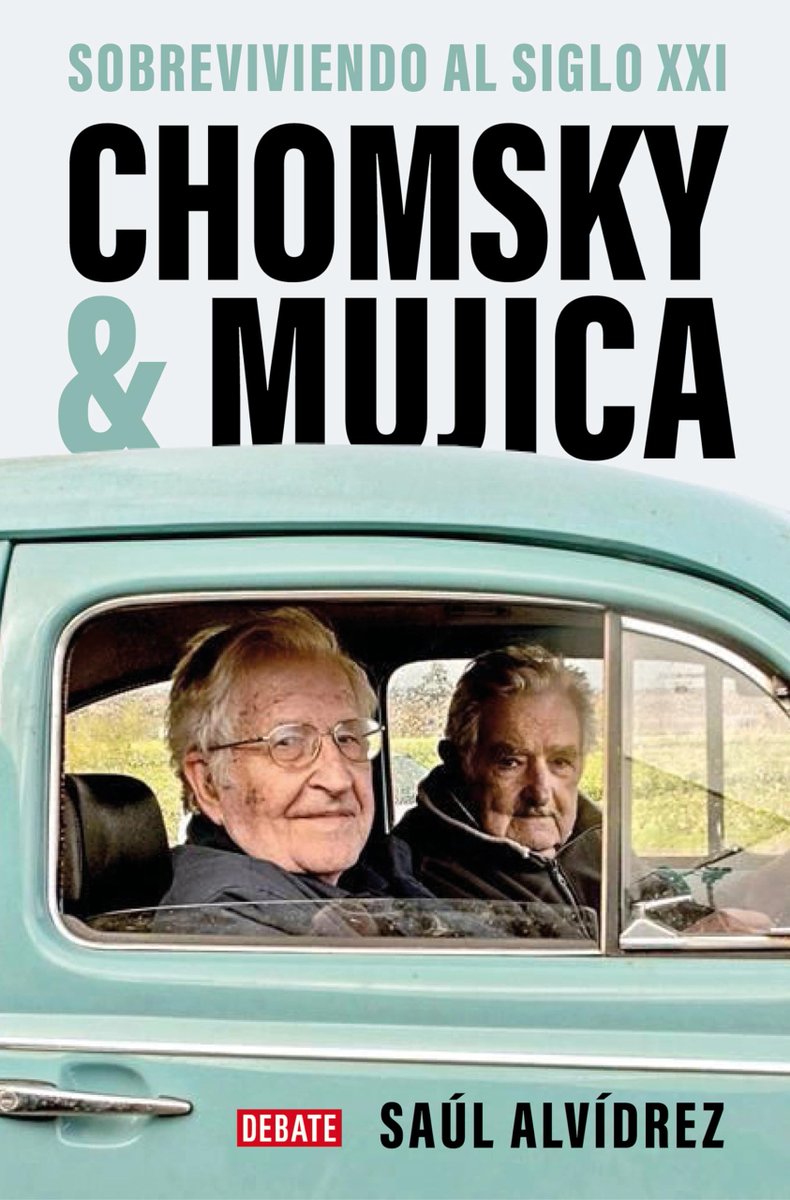Saúl Alvídrezek liburu honetan José "Pepe" Mujica eta Noam Chomsky elkartu ditu gaurkotasun sakoneko gai humanistiko eta filosofiko ugari jorratzeko.
Saúl Alvídrez reúne en este libro a José "Pepe" Mujica,  y a Noam Chomsky para  abordar temas humanísticos y filosóficos actuales.
