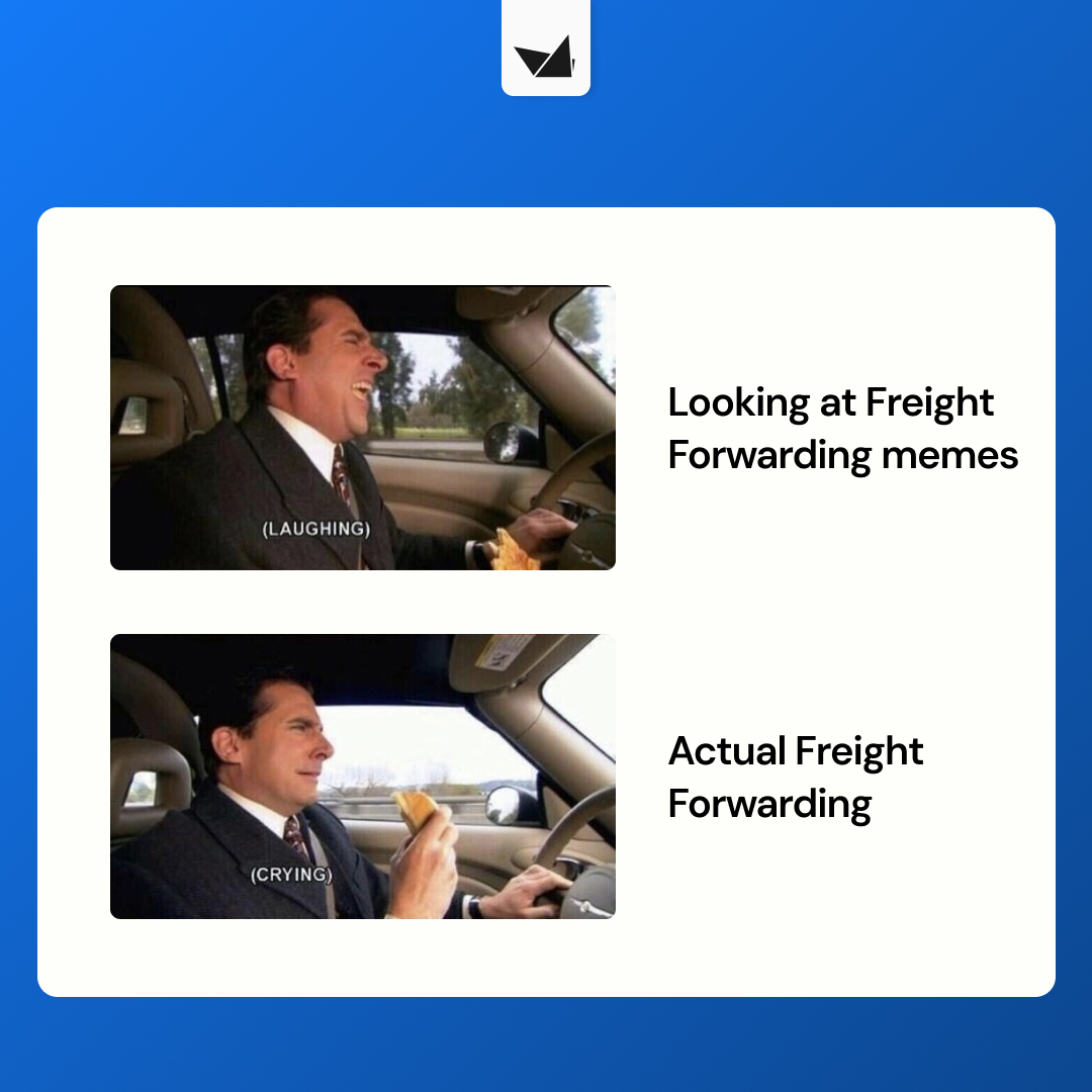 freightify_'s tweet photo. Living freight life: cries in rate sheets 😭
At least we have memes to get us through! 

#freighttech #freightmemes #memes #logisticsmeme https://t.co/qrqTmcAFUl
