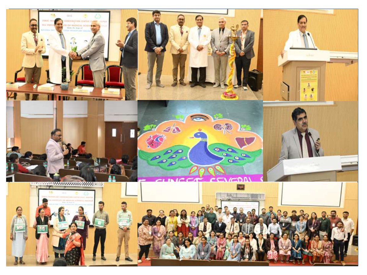 🔹AIIMS Nagpur and ZTCC, Nagpur, under the aegis of NOTTO, successfully hosted a 5-day Transplant Coordinator Training Program

🔹Under the leadership of Exec. Director &amp; CEO, AIIMS Nagpur), Dr Prashant P. Joshi; the program guided by Director, <a href="/NottoIndia/">NOTTO</a>, Dr Anil Kumar;