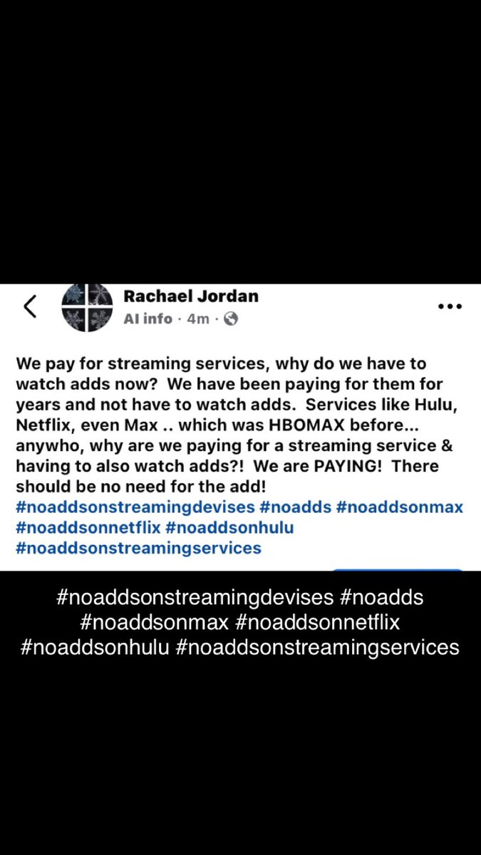 SmilieMo's tweet image. #noaddsonstreamingdevises #noadds #noaddsonmax #noaddsonnetflix #noaddsonhulu #noaddsonstreamingservices