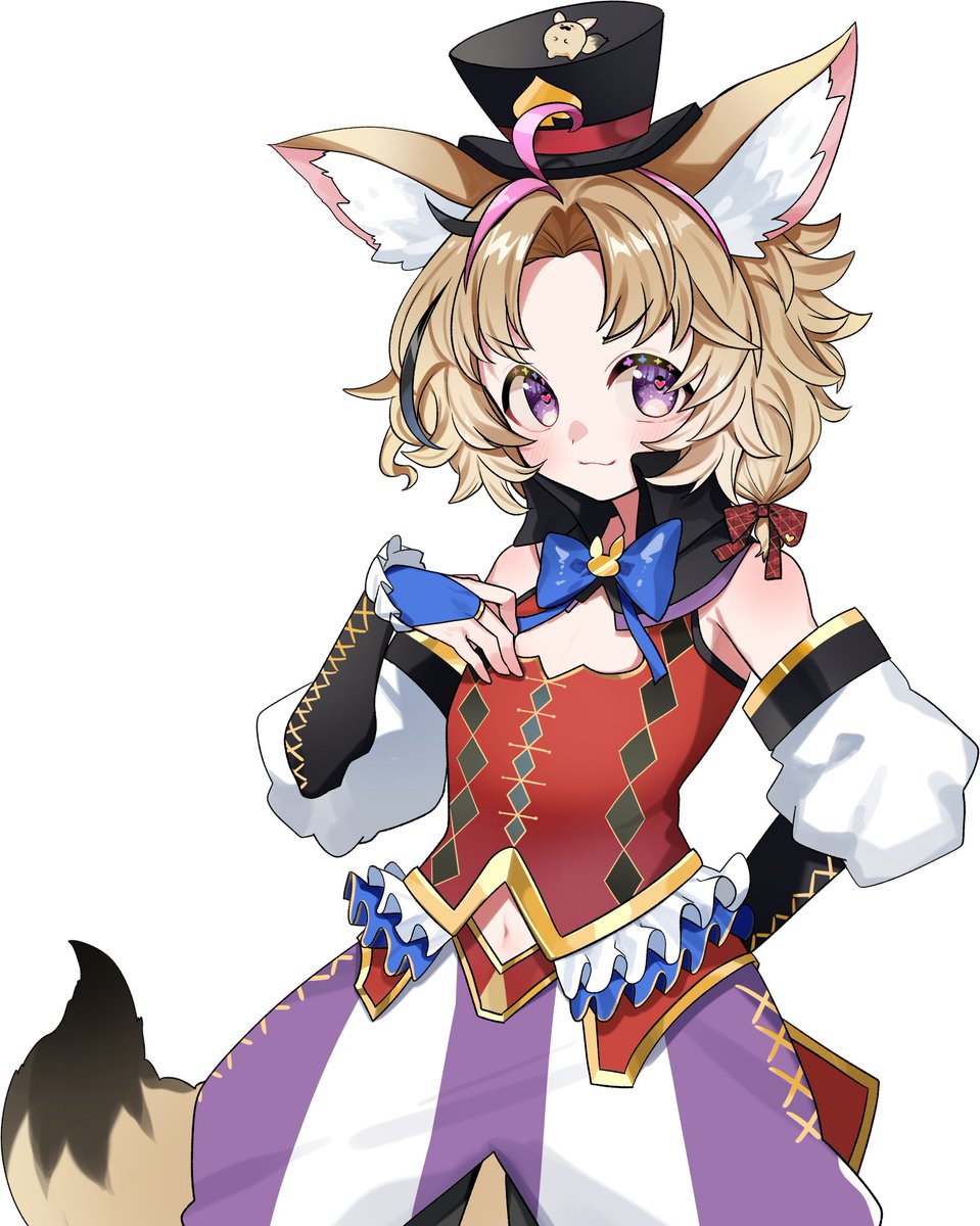 尾丸ポルカ ,白上フブキ 「あげなおし 」|水火ミミック🎪のイラスト