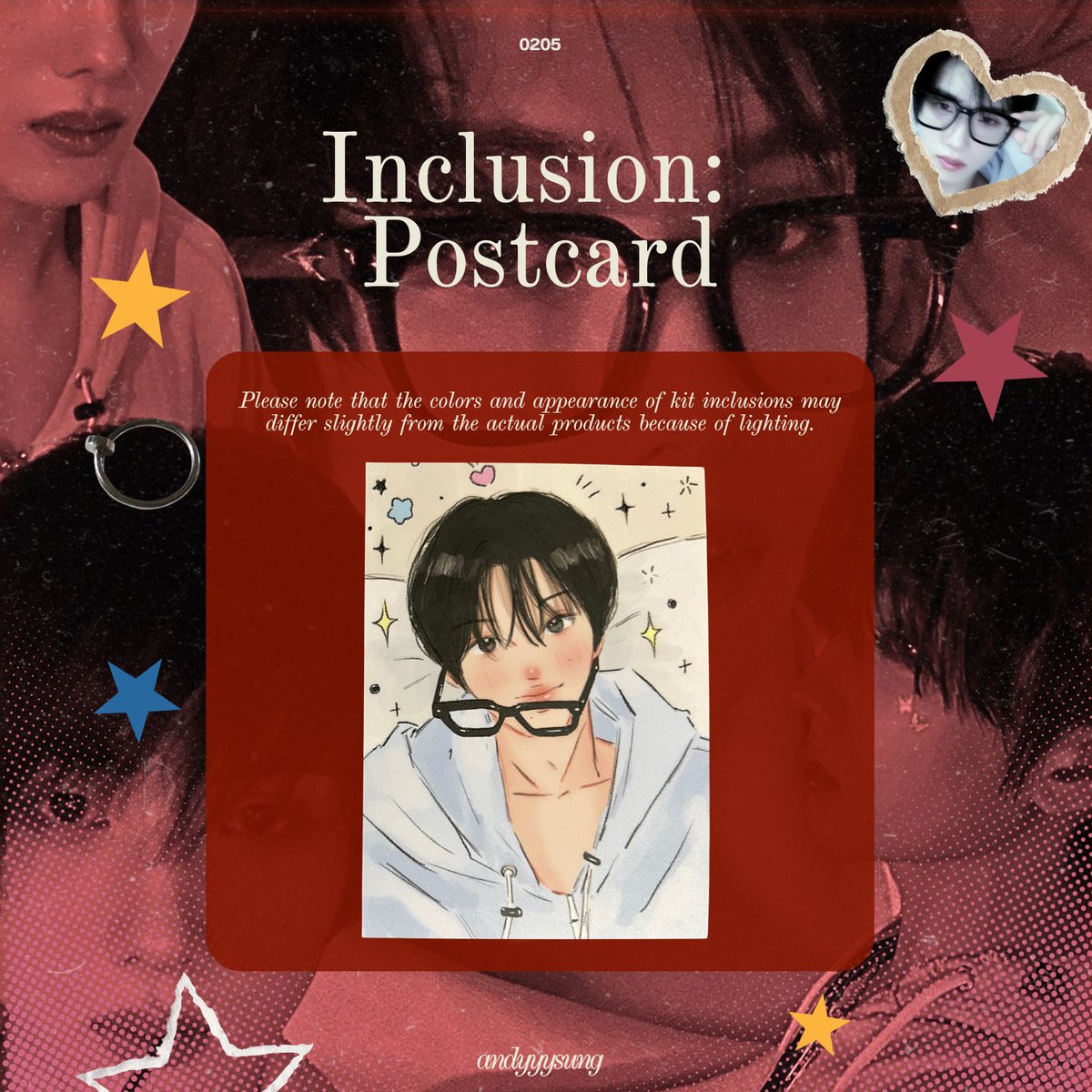 andyyysung's tweet photo. ๐ธ๐โ๐ ๐๐๐๐๐๐ข ๐๐๐๐ ๐๐ ๐๐๐๐ ๐ข๐๐๐ ๐๐๐๐๐ ๐๐๐ข๐๐๐ ๐๐ข ๐๐๐๐
โ๏ฝก ยฐโ โ
๐ธ๐งโ๏ฝก ยฐโ
โ INCLUSION: POSTCARD โ
Slots for on-site and online kits are still open!
register here:
๐ https://t.co/N4sxHkzC9p
#AndyRocksAt23
#Andysung0205 https://t.co/dJ62X5sJMN